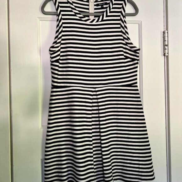 Madewell, Heavy Knit Cotton Fit and Flare Dress, Size Large, EUC - Picture 5 of 5